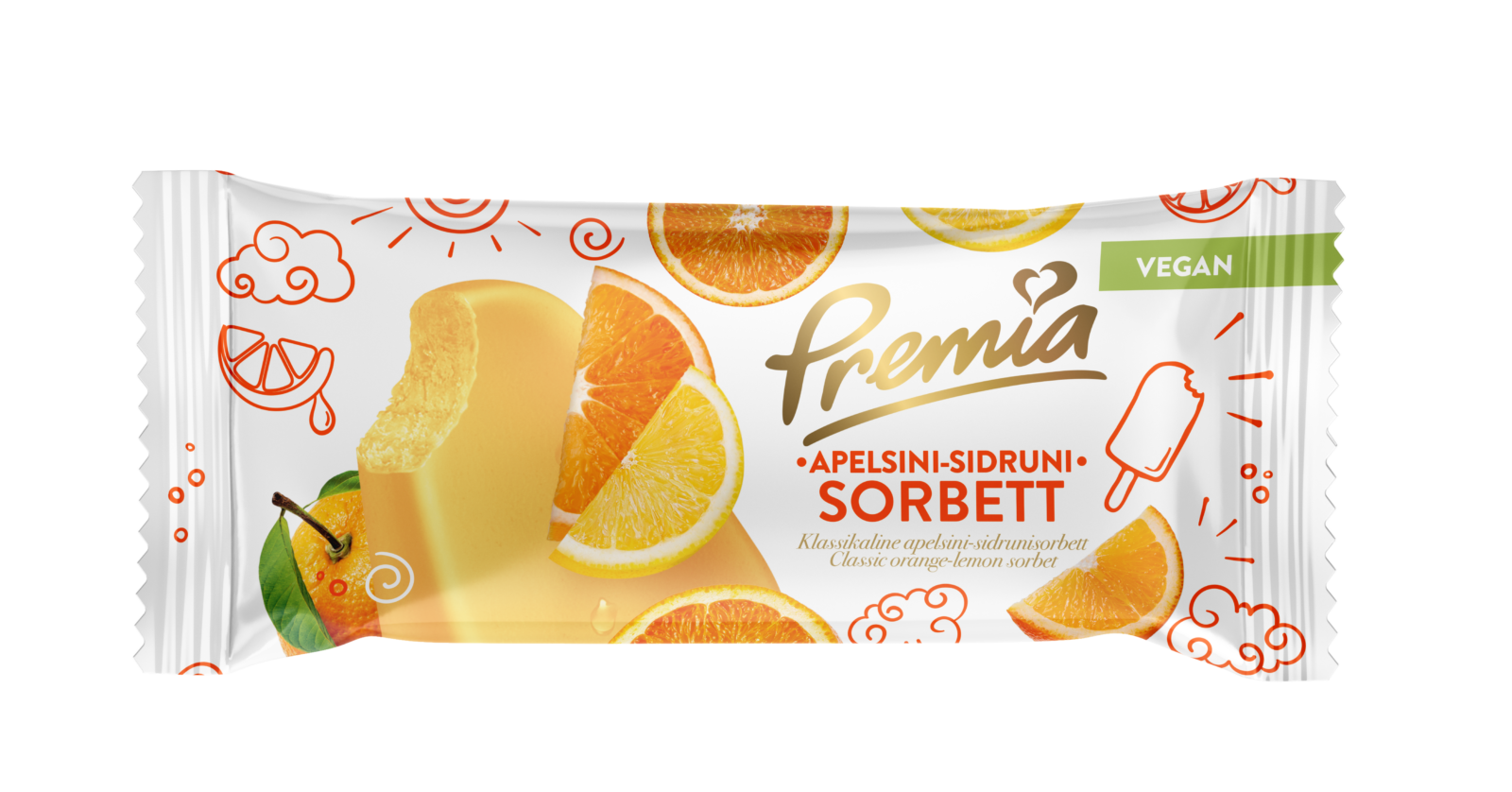 Апельсиново-лимонный сорбет - Premia